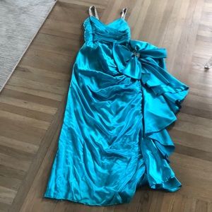 80s evening gown